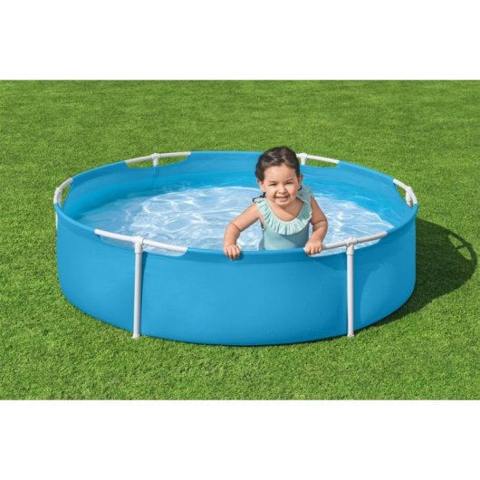 Piscine Bestway 56283/24 avec anneau gonflable bleue 152 cm