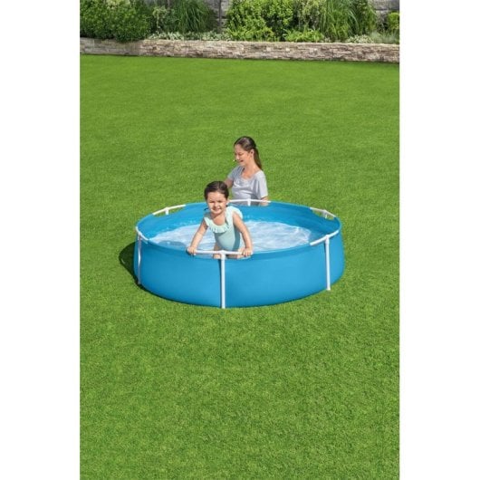Piscine Bestway 56283/24 avec anneau gonflable bleue 152 cm