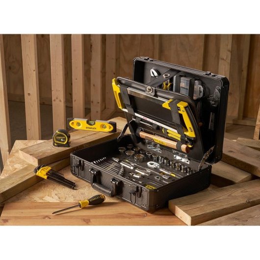 Set di utensili meccanici Stanley STMT98109-1 142 utensili