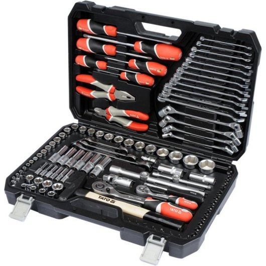 Set di utensili meccanici Yato YT-38891 Nero