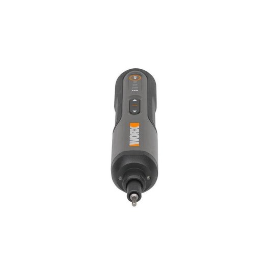 Destornillador eléctrico Worx 4V con 24 bits, mango recto y funda de transporte