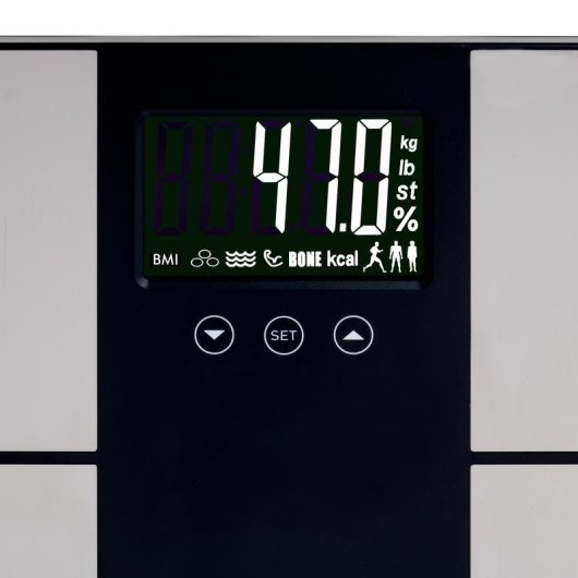 Balança Digital Adler AD 8165 Até 225 kg IMC Gordura Corporal Desligar Automático