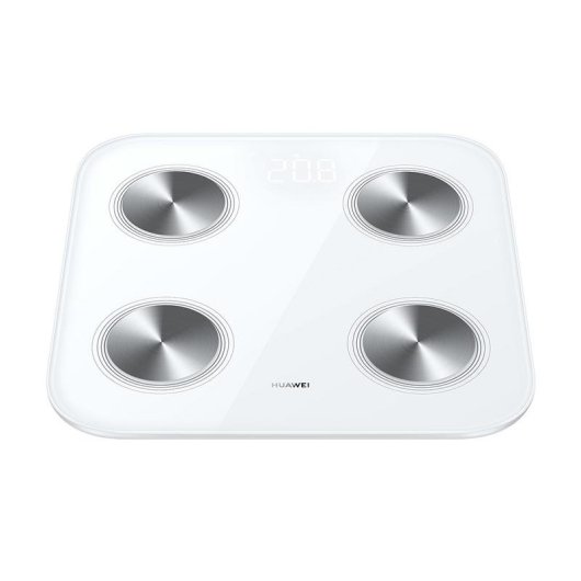 Báscula Inteligente Huawei 55026228 Hasta 150 kg IMC Agua Frecuencia Cardíaca Apagado Automático