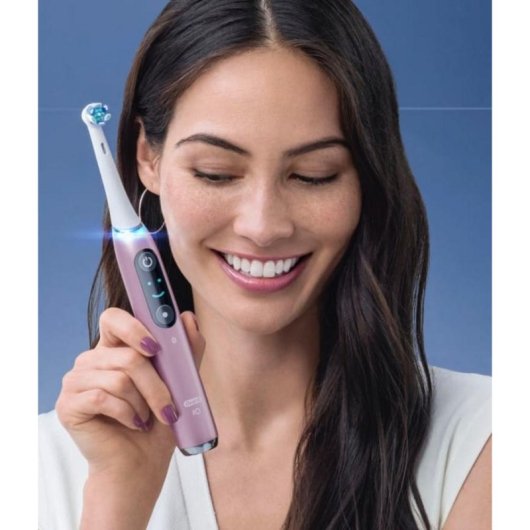Cepillo de Dientes Oscilante Rotativo Oral-B iO Series 9N 7 Modos 1 Cabezal Sensor de Presión Temporizador OLED Bluetooth
