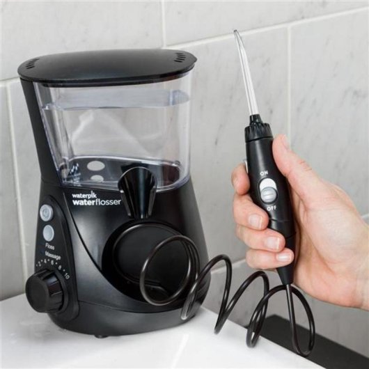 Irrigador Waterpik Aquarius WP-662E 10 Presiones 7 Boquillas Rotación LED