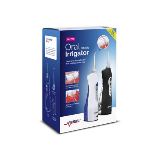 Irrigadores Dentais Promedix PR-770W Tecnologia NiMH 2 Boquilhas 0,16 L