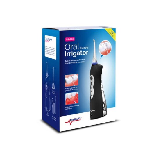 Irrigadores Dentais ProMedix PR-770B Tecnologia NiMH 2 Boquilhas 0,16 L