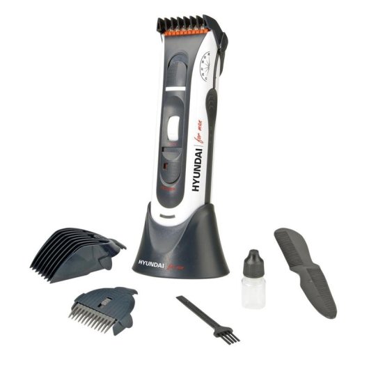 Cortapelos Hyundai HC 103 Inalámbrico 3,6cm 10 Longitudes 3 Peines Cuchilla Acero