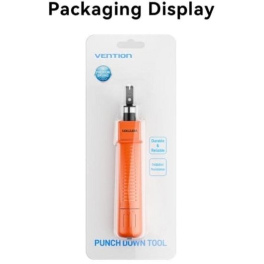 Herramienta de impacto Punch Down Vention KECO0 Naranja y gris