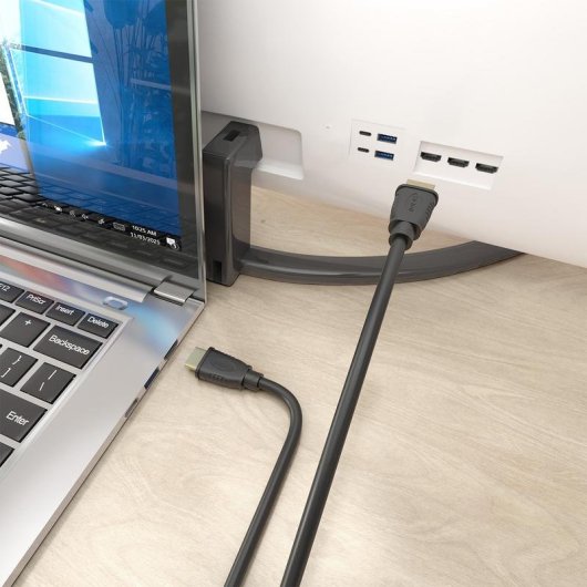 Cable HDMI 2.1 Aisens Ultra Alta Velocidad 48Gbps 5m Negro