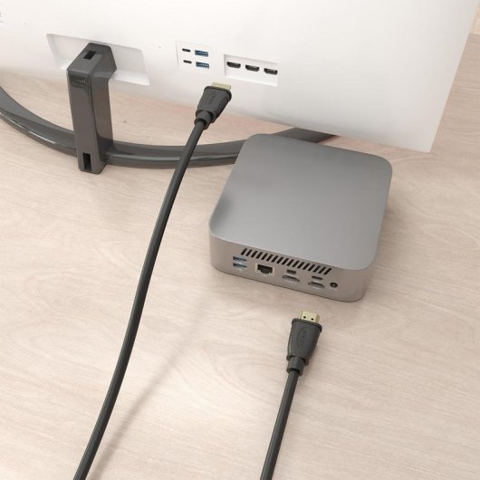Cable HDMI 2.1 Aisens Ultra Alta Velocidad 48Gbps 5m Negro