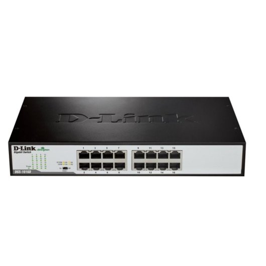 Switch D-Link DGS-1016D 16 Porte Gigabit Montabile in Rack