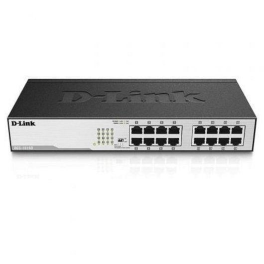 Switch D-Link DGS-1016D 16 Porte Gigabit Montabile in Rack