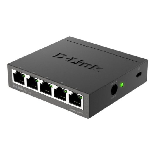 Conmutatore Ethernet D-Link DGS-105 5 Porte Gigabit Non Amministrato L2