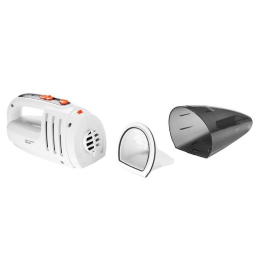Aspirador de Mão Hyundai HVC101 74W 15 min Sem Saco Cinzento Branco Bateria NiMH