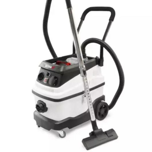 Aspiradora sin Bolsa Dedra DED6603 1600W Seco y Húmedo 30 L HEPA Negro Blanco