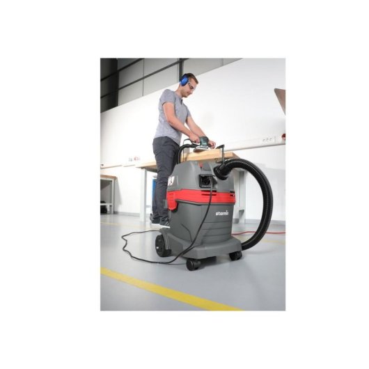 Aspiradora con Bolsa Starmix APL-1422 EWR 1400W Seco y Húmedo 22L Gris Rojo