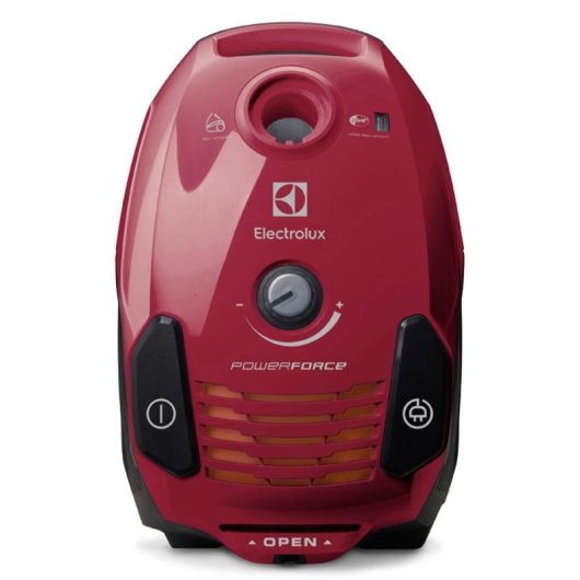 Aspiradora con Bolsa Electrolux EPF61RR 800W 3,5L Filtro Higiénico Negro Rojo