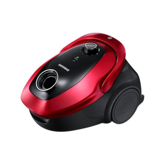 Aspirateur avec Sac Samsung VC07M25E0WR 750W 2,5L Filtre EPA Rouge