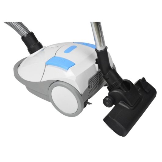 Staubsauger mit Beutel Blaupunkt VCB201 700W 2L Filterung Blau Grau Weiß