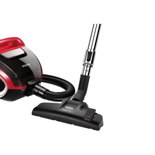Aspirateur sans Sac Amica Bagio Eco VM3044 900W 1,5L EPA 12 Noir Rouge Argent