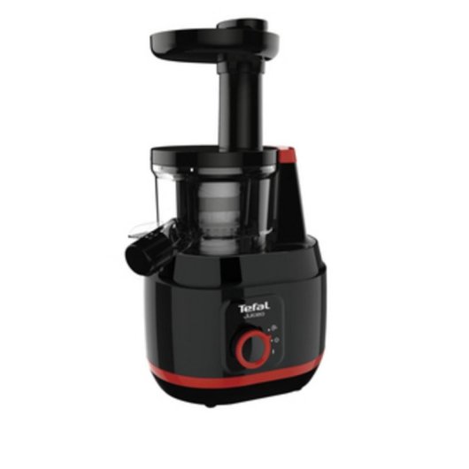 Exprimidor lenta Tefal Juiceo ZC150 Negro/Rojo 80 RPM 0,8 L