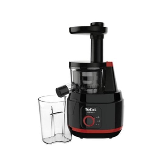 Exprimidor lenta Tefal Juiceo ZC150 Negro/Rojo 80 RPM 0,8 L
