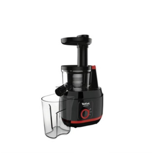 Exprimidor lenta Tefal Juiceo ZC150 Negro/Rojo 80 RPM 0,8 L