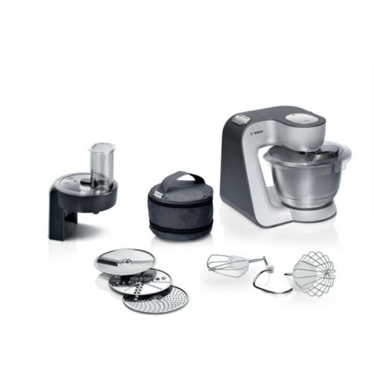 Robot da cucina Bosch MUM 5 3,9 L Nero Acciaio inossidabile 1000 W
