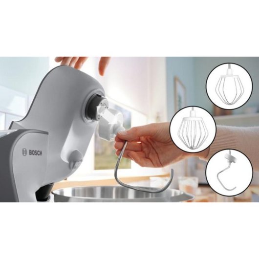 Robot da cucina Bosch MUM 5 3,9 L Nero Acciaio inossidabile 1000 W