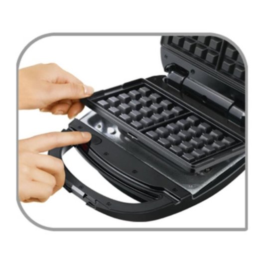 Crêpe-Platte Tefal SW342D38 2 Platten Schwarz Edelstahl