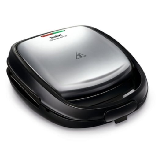 Sandwichera Tefal SW341D12 Nero Acciaio Inossidabile 700 W