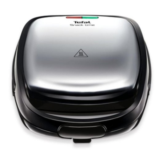 Sandwichera Tefal SW341D12 Nero Acciaio Inossidabile 700 W