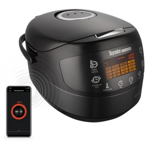 Multikochtopf Redmond RMC-M92S 5 L 1000 W Schwarz WiFi