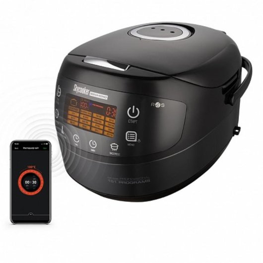 Multikochtopf Redmond RMC-M92S 5 L 1000 W Schwarz WiFi