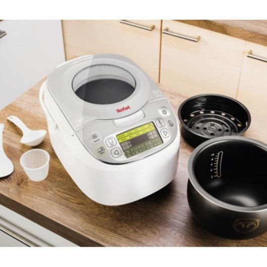Arroceras Tefal RK8121 Argento/Bianco LCD 750 W