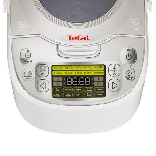 Arroceras Tefal RK8121 Argento/Bianco LCD 750 W