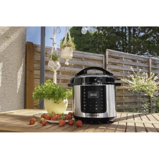 Olla Multi-cocción Concept CK8001 5,6 L 1000 W Noir Acier Inoxydable