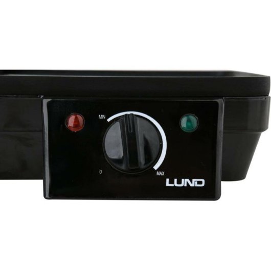 Parrilla eléctrica de contacto Lund 67455 2000 W