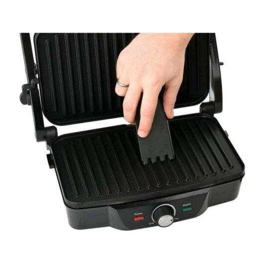 Parrilla eléctrica de contacto Lund 67458 1600 W