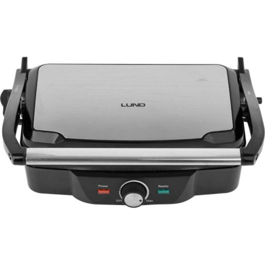 Parrilla eléctrica de contacto Lund 67458 1600 W