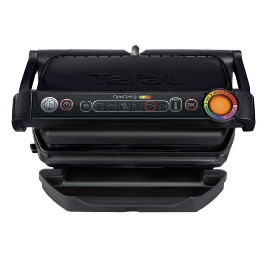 Elektrischer Grill Tefal OptiGrill + GC7128 Schwarz Edelstahl 30 x 20 cm