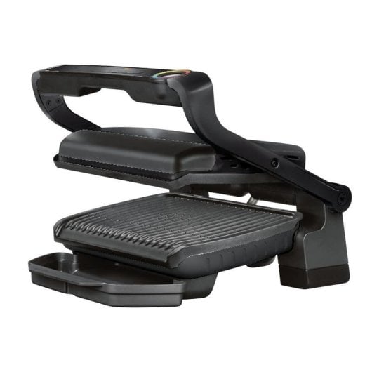 Elektrischer Grill Tefal OptiGrill + GC7128 Schwarz Edelstahl 30 x 20 cm