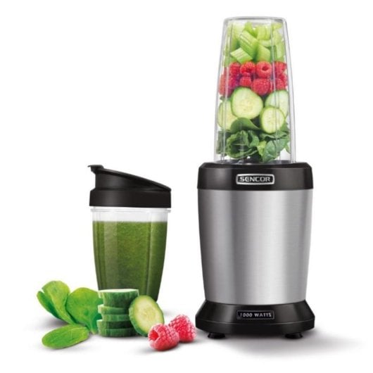 Batidora de vaso Sencor SNB 4302SS 1 L 1000 W Aço inoxidável