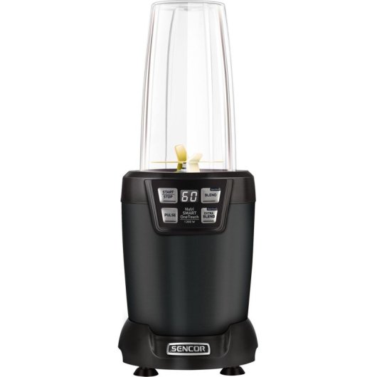 Batidora de vaso Sencor SNB 6600BK 1 L 1200 W Noir