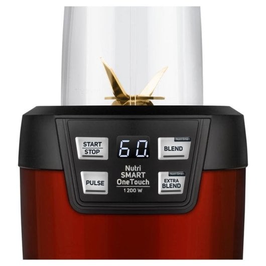 Licuadora Sencor SNB 6601RD Vaso 1 L 1200 W Negro Rojo