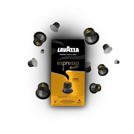 Cápsula de café Lavazza Espresso Maestro Lungo Nespresso Tueste claro 10 piezas