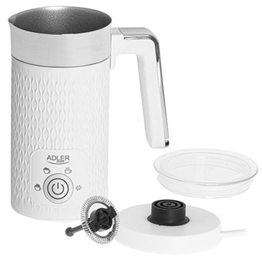 Calentador/Espumador de Leche Adler AD 4494 Automático 500W 300ml Blanco