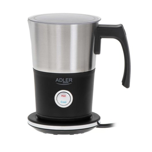 Calentador/Espumador de Leche Adler AD 4497 Automático Negro Acero Inoxidable 300 ml