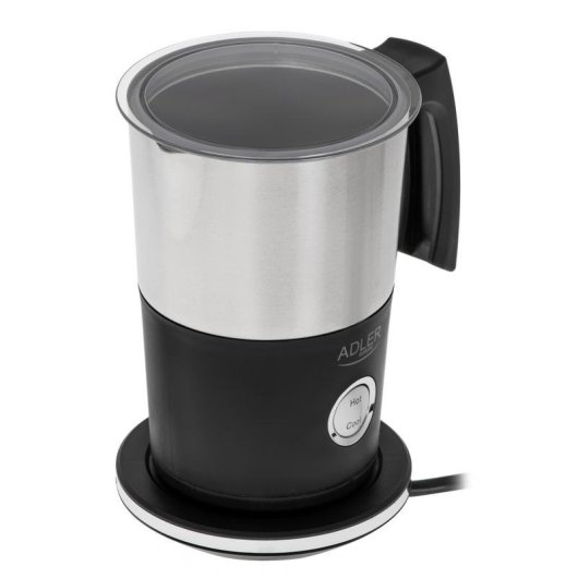Calentador/Espumador de Leche Adler AD 4497 Automático Negro Acero Inoxidable 300 ml